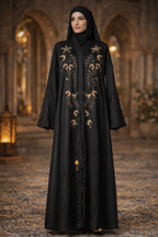 Abaya Dubaï Luxe Perlée – Édition Prestige